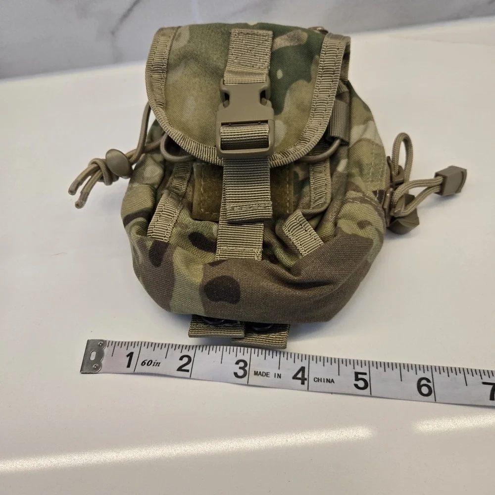 ARMY STYLE SCORPION CAMOUFLAGE 1 QUART CANTEEN POUCH Nwot‎